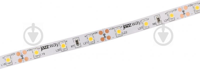 Стрічка світлодіодна Jazzway 3528/60-SMD 4,8 Вт 12 В DC IP20 2700K 4,8 Вт IP20 12 В теплий 327408 - фото 1