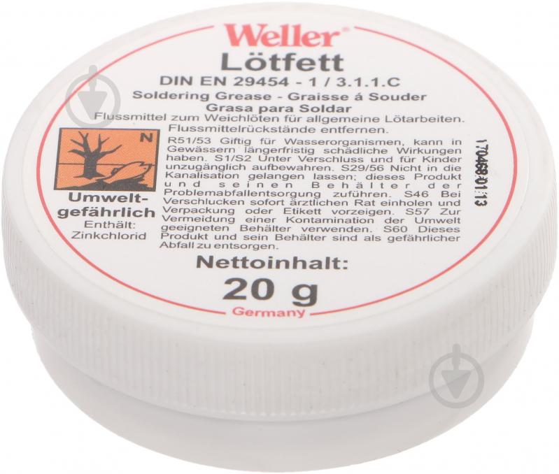 Флюс WELLER 20 г LF25 - фото 1