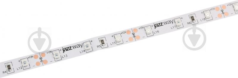 Стрічка світлодіодна Jazzway 3528/60-SMD 4,8 Вт IP20 12 В різнокольоровий (RGB) 327507 - фото 1