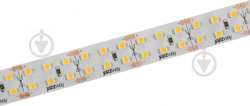 Лента светодиодная Jazzway 3528/240-SMD 19,2W, 12V DC, IP20, 2700K 19,2 Вт IP20 12 В теплый 1001368 - фото 1