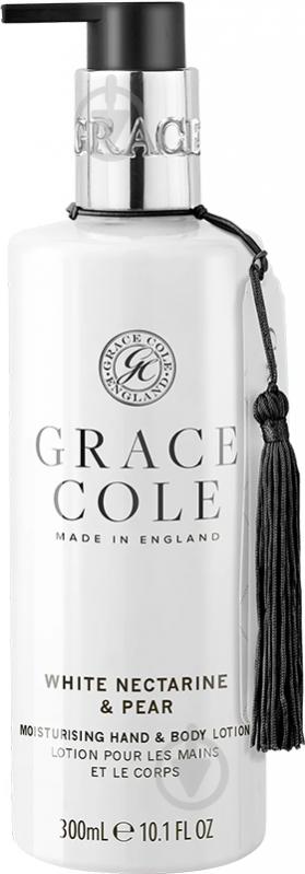 Лосьйон для тіла GRACE COLE White Nectarine & Pear 300 мл - фото 1