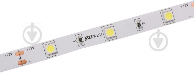 Лента светодиодная Jazzway 5050/30-SMD 7,2 Вт IP20 12 В холодный 327545 - фото 1