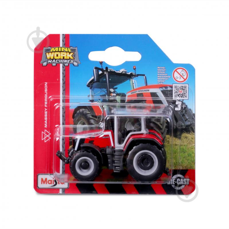 Трактор Maisto Mini Work Machine Tractors в ассортименте 1:64 15530 - фото 4