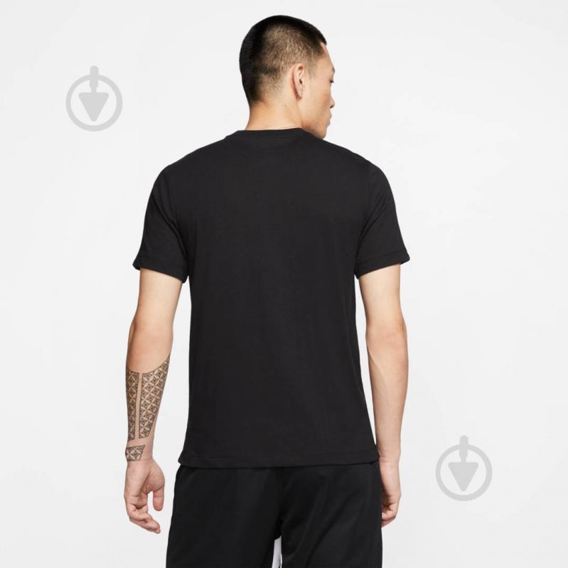 Футболка Nike M NK DRY TEE VERB MY LIFE CD1103-010 р.M чорний - фото 4