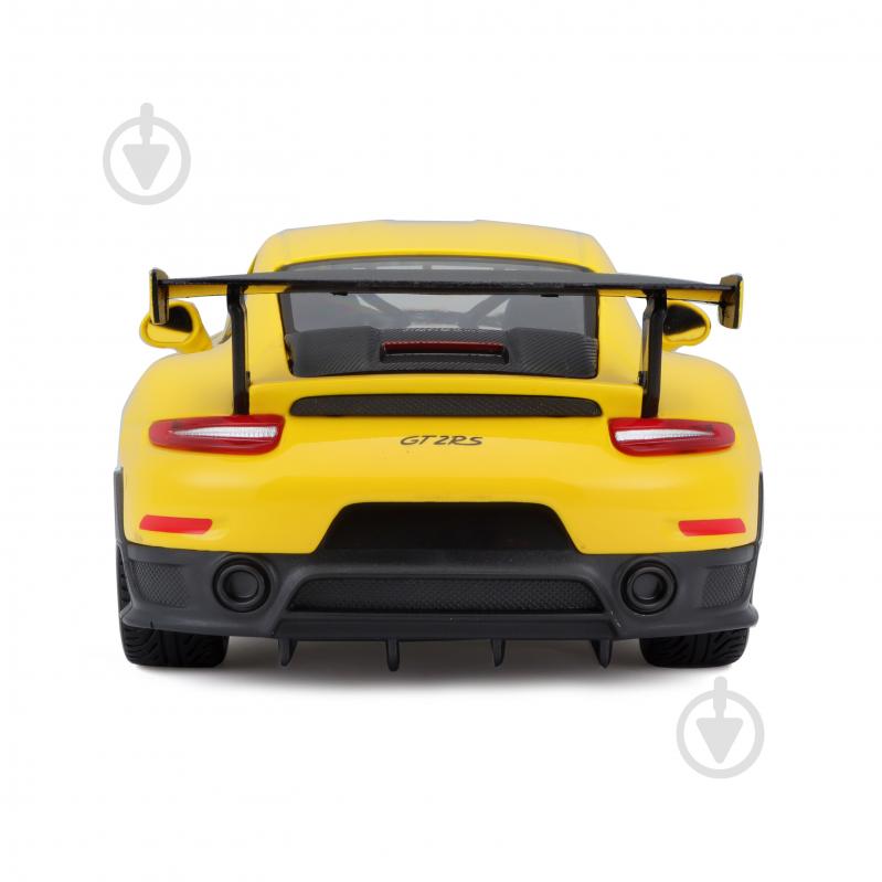 Машинка Maisto 1:24 игрушечная Porsche 911 GT2 RS 31523 yellow - фото 10