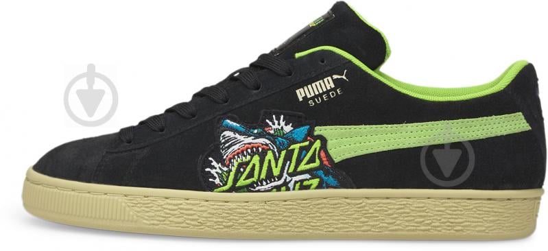 Кроссовки мужские зимние Puma Suede Santa Cruz Shark 38190501 р.43 черные - фото 2