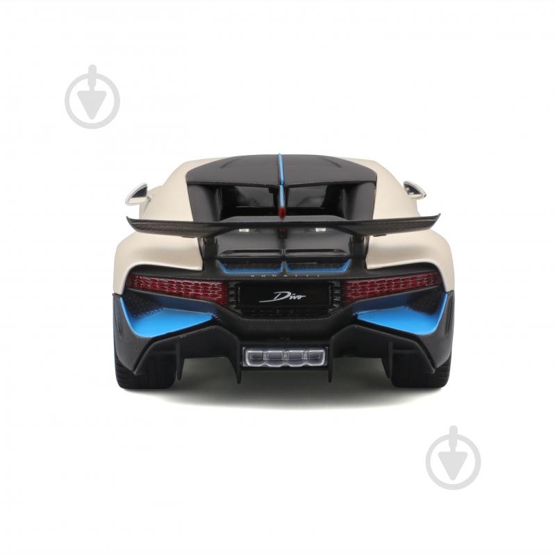 Машинка Maisto 1:24 игрушечная Bugatti Divo 31526 met. white - фото 10