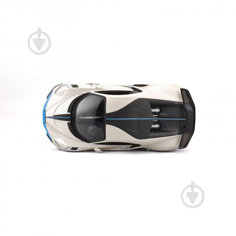 Машинка Maisto 1:24 игрушечная Bugatti Divo 31526 met. white - фото 11