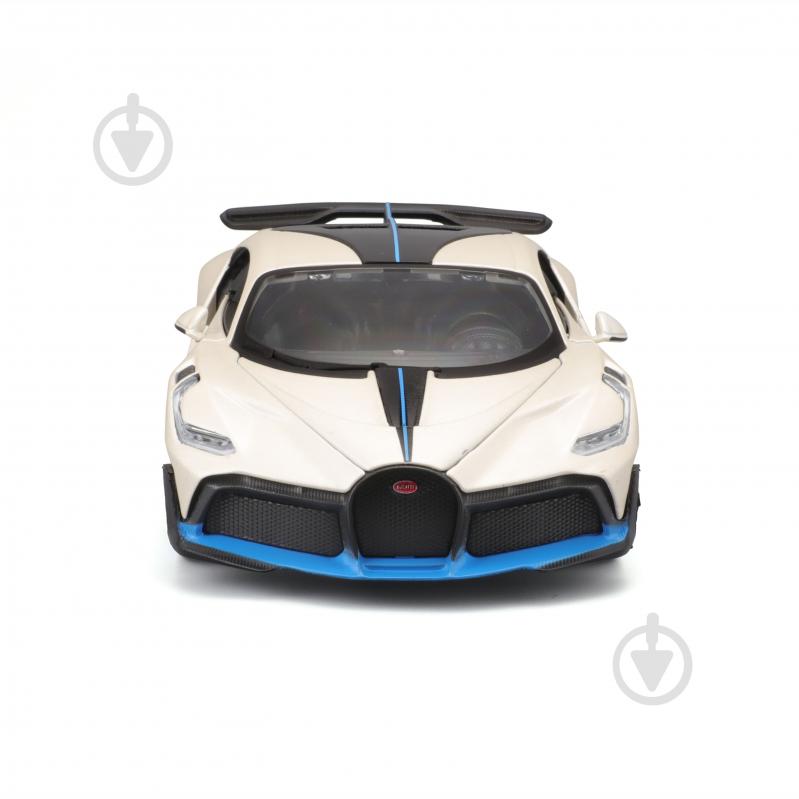 Машинка Maisto 1:24 игрушечная Bugatti Divo 31526 met. white - фото 7