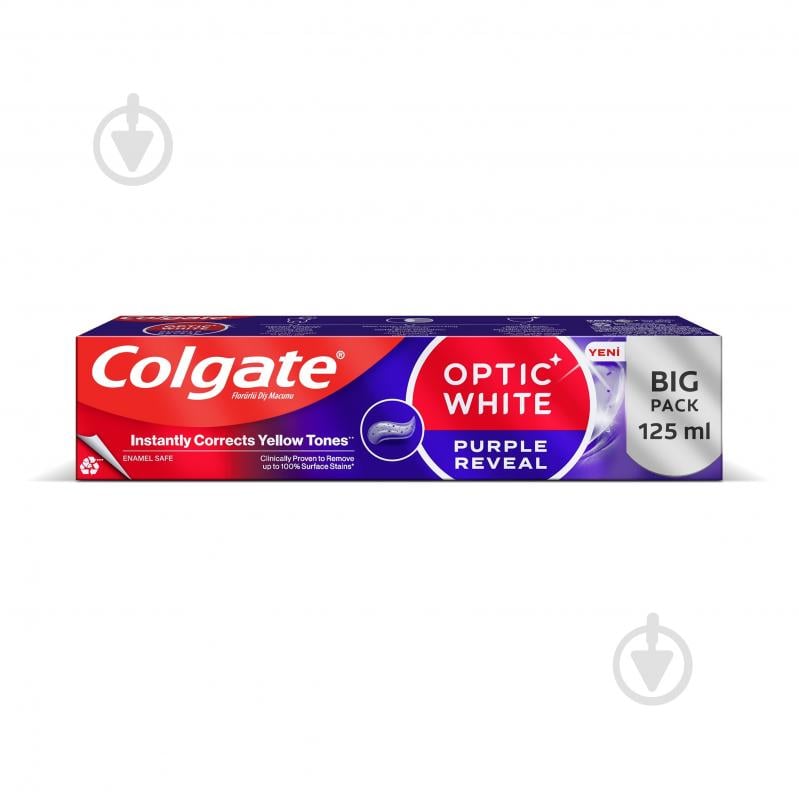 Зубная паста Colgate Optic White Purple 125 мл - фото 1