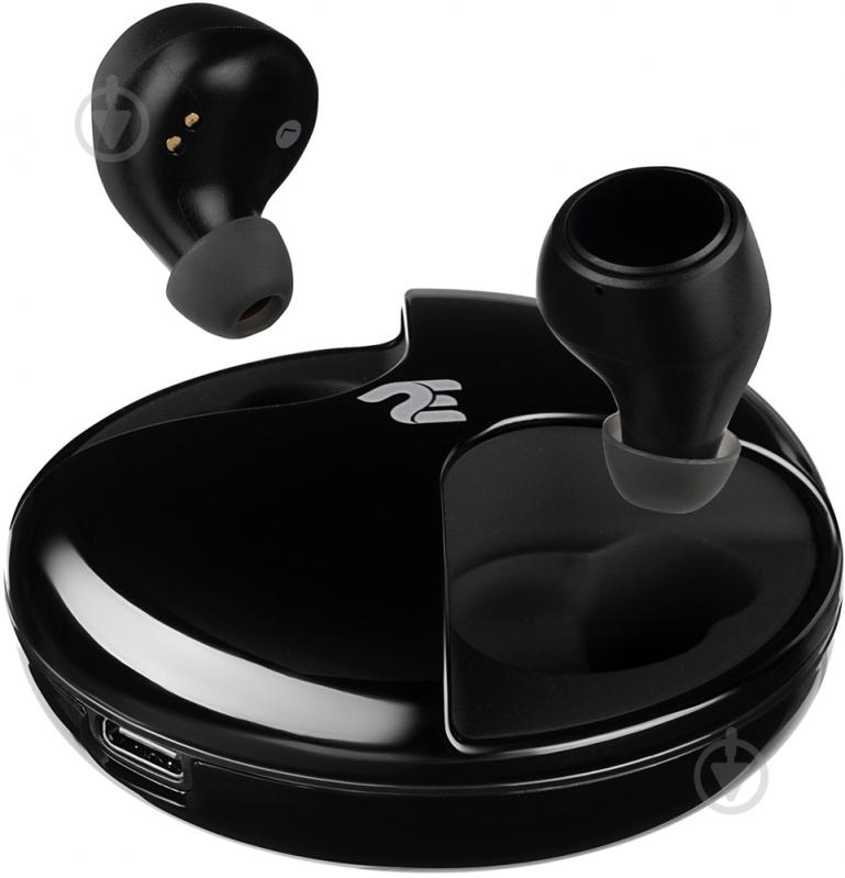 Наушники 2E RainDrops Light True Wireless Waterproof Mic black (2E-EBTWRDLBK) - фото 2 Наушники 2E RainDrops Light True Wireless Waterproof Mic black (2E-EBTWRDLBK) - фото 2