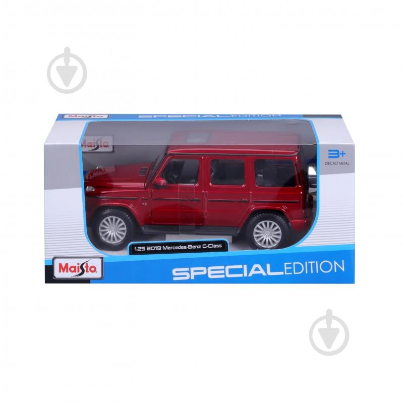 Машинка Maisto 1:24 іграшкова 2019 Mercedez Benz G-Class AMG SUV, в асортименті 31531 - фото 8