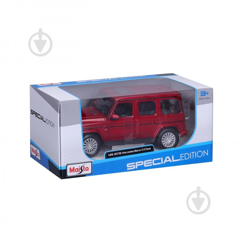 Машинка Maisto 1:24 іграшкова 2019 Mercedez Benz G-Class AMG SUV, в асортименті 31531 - фото 10