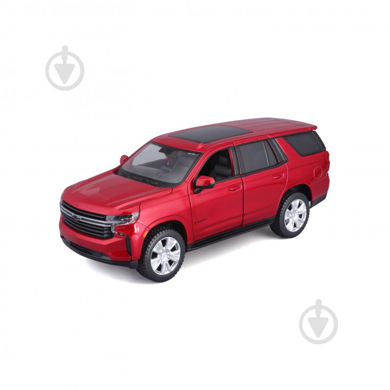 Машинка Maisto 1:24 іграшкова 2021 Chevy Tahoe 31533 red - фото 10