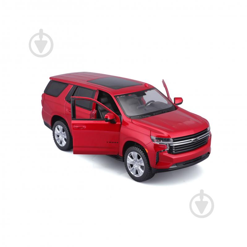 Машинка Maisto 1:24 іграшкова 2021 Chevy Tahoe 31533 red - фото 11