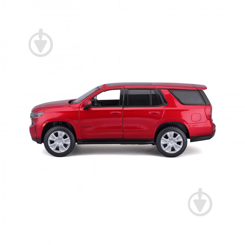 Машинка Maisto 1:24 іграшкова 2021 Chevy Tahoe 31533 red - фото 4