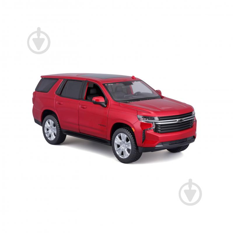 Машинка Maisto 1:24 іграшкова 2021 Chevy Tahoe 31533 red - фото 6