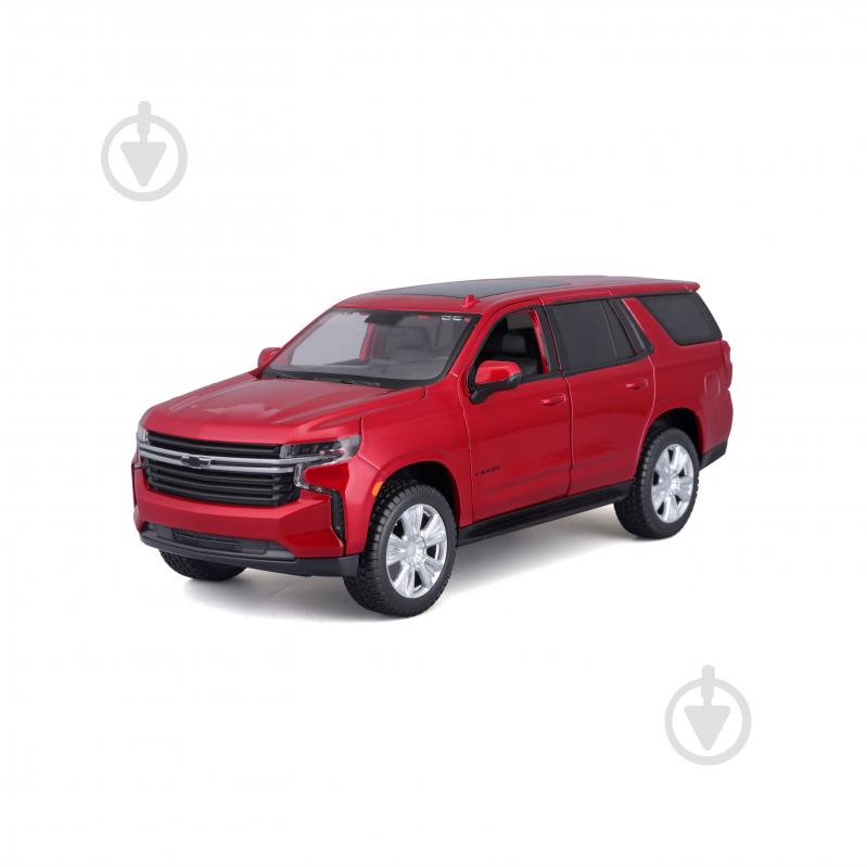 Машинка Maisto 1:24 іграшкова 2021 Chevy Tahoe 31533 red - фото 1