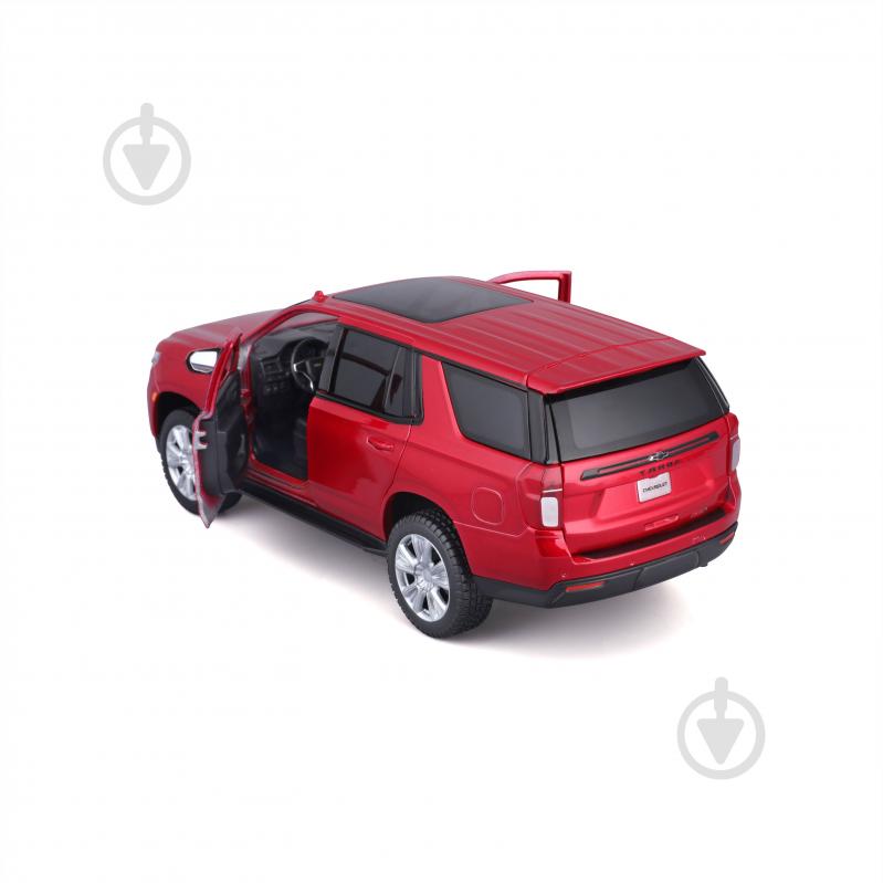 Машинка Maisto 1:24 іграшкова 2021 Chevy Tahoe 31533 red - фото 7