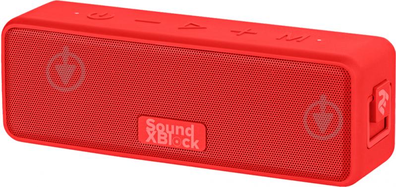 Акустична система 2E SoundXBlock TWS MP3 Wireless Waterproof 2.0 red (2E-BSSXBWRD) - фото 2