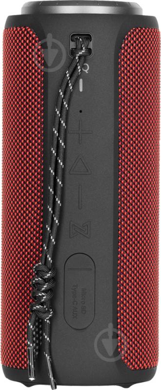 Акустична система 2E SoundXTube TWS MP3 Wireless Waterproof 2.0 red (2E-BSSXTWRD) - фото 3