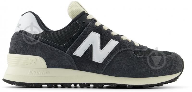 Кроссовки мужские демисезонные New Balance 574 U574RBH р.41,5 черные - фото 1