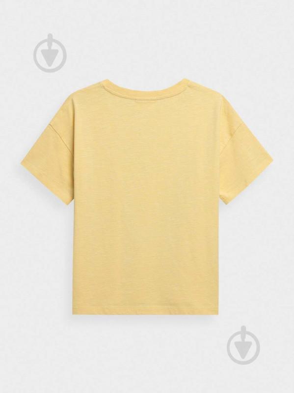 Футболка Outhorn HOL22-TSD619-73S р.M жовтий - фото 2 Футболка Outhorn HOL22-TSD619-73S р.M жовтий - фото 2