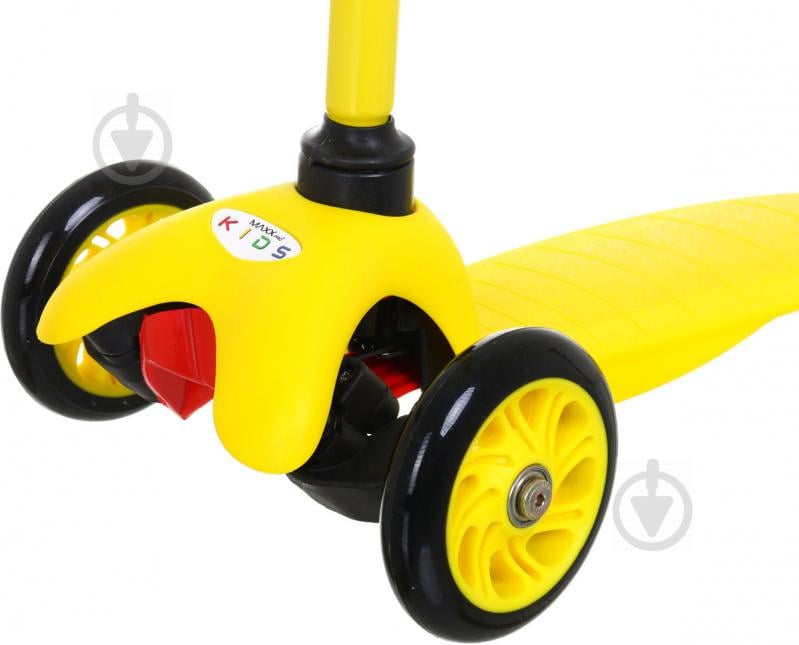 Самокат MaxxPro kids дитячий жовтий LS304/mini/yello - фото 3