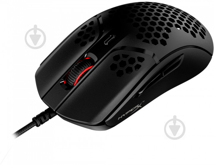 Мышка HyperX Pulsefire Haste USB Black (HMSH1-A-BK/G) black (4P5P9AA) - фото 2