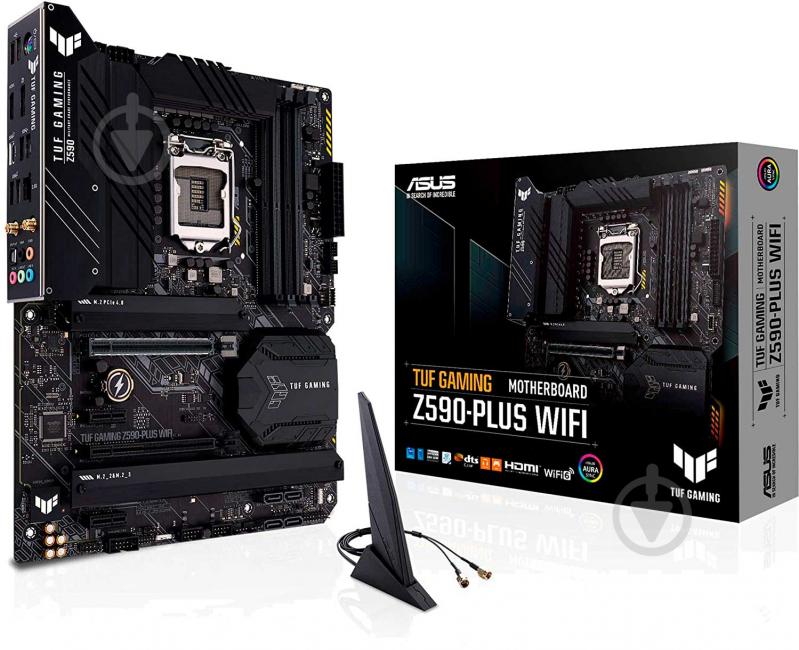 Материнская плата Asus TUF GAM Z590-PLUS WIFI (Socket 1200, Intel Z590, ATX) - фото 6