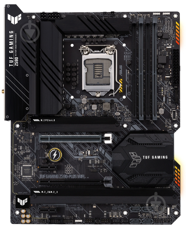 Материнська плата Asus TUF GAM Z590-PLUS WIFI (Socket 1200, Intel Z590, ATX) - фото 1