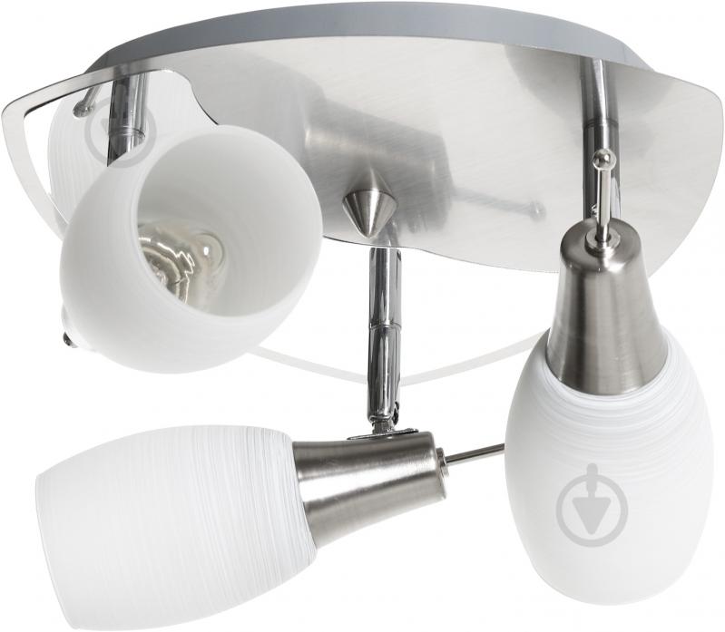Спот Globo Belua 3x13 Вт E14 хром 54980-3/54983-3 - фото 1 Спот Globo Belua 3x13 Вт E14 хром 54980-3/54983-3 - фото 1