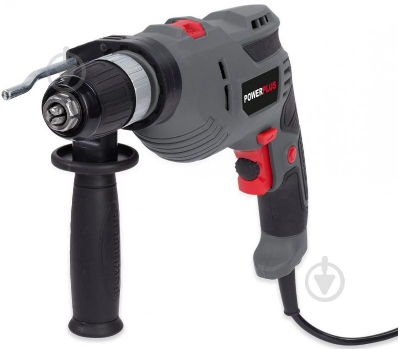 Дрель ударная PowerPlus POWE10030 - фото 1