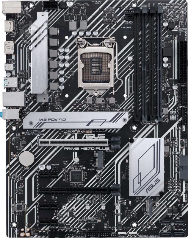 Материнська плата Asus PRIME H570-PLUS (LGA1200, Intel H570, ATX) - фото 1