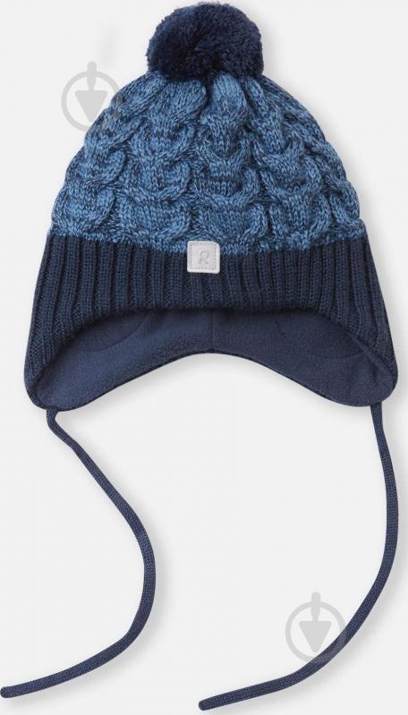 Шапка Reima Paljakka 5300035B-6982 р.46 темно-синій - фото 4 Шапка Reima Paljakka 5300035B-6982 р.46 темно-синій - фото 4