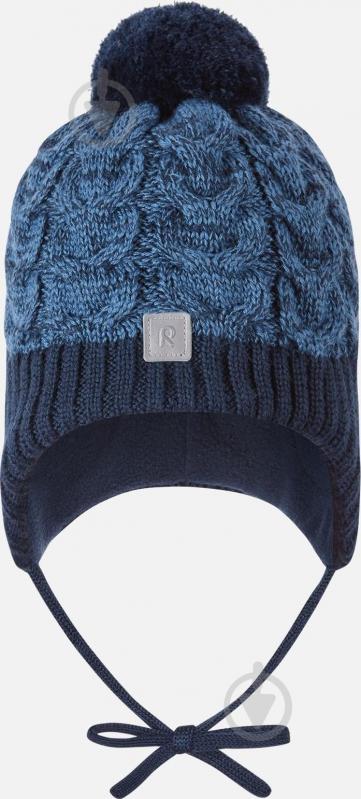 Шапка Reima Paljakka 5300035B-6982 р.48 темно-синій - фото 1 Шапка Reima Paljakka 5300035B-6982 р.48 темно-синій - фото 1