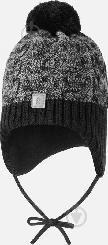 Шапка Reima Paljakka 5300035B-9991 р.48 черный - фото 3 Шапка Reima Paljakka 5300035B-9991 р.48 черный - фото 3