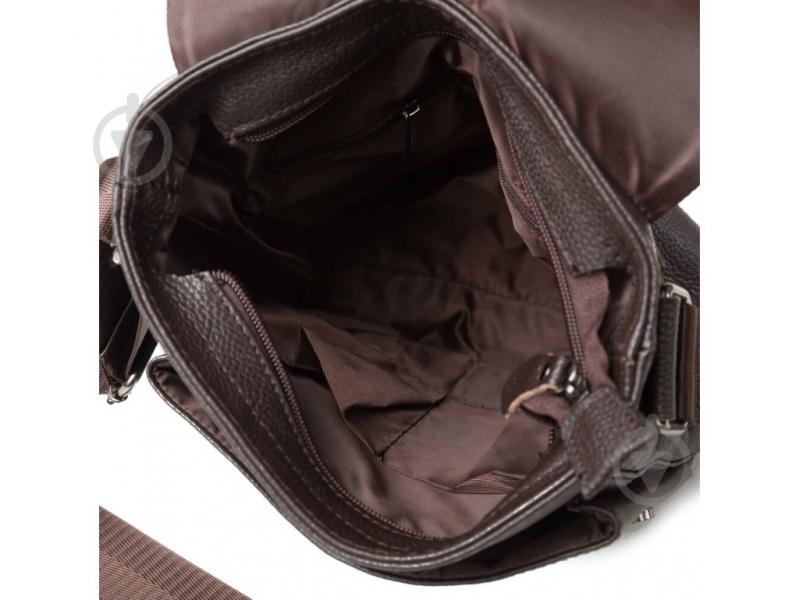 Сумка-мессенджер мужская Tiding Bag A25-1278C коричневый - фото 4 Сумка-мессенджер мужская Tiding Bag A25-1278C коричневый - фото 4