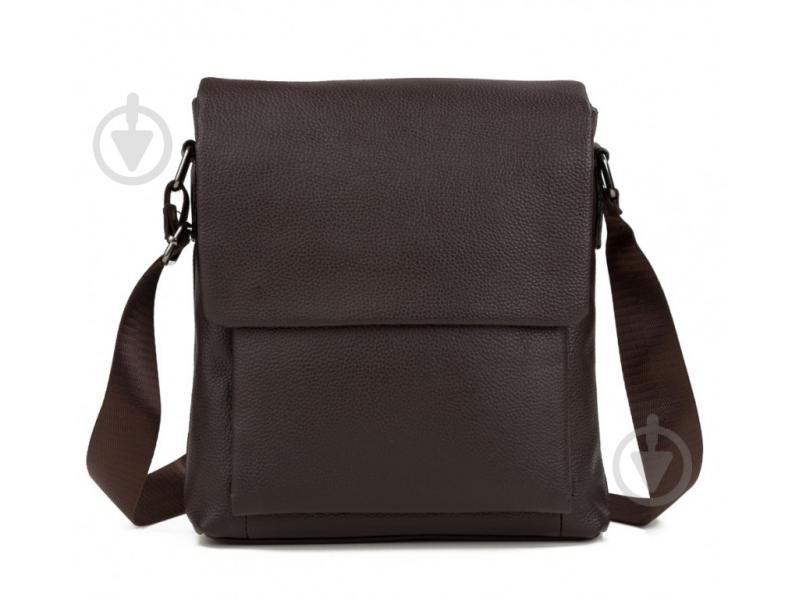 Сумка-мессенджер мужская Tiding Bag A25-1278C коричневый - фото 1 Сумка-мессенджер мужская Tiding Bag A25-1278C коричневый - фото 1