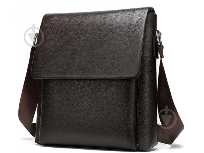 Сумка-мессенджер мужская Tiding Bag A25-1278C коричневый - фото 2 Сумка-мессенджер мужская Tiding Bag A25-1278C коричневый - фото 2