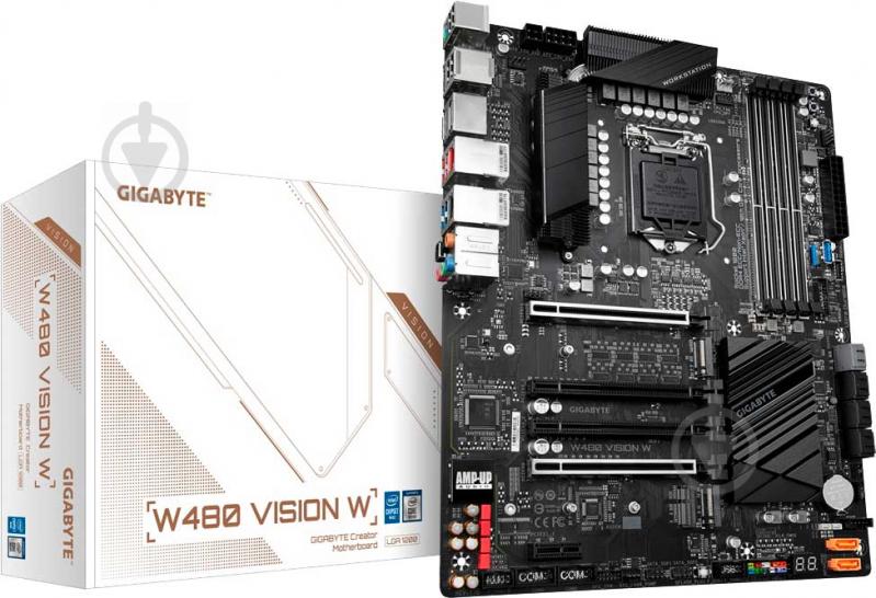 Материнська плата Gigabyte W480 VISION W (Socket 1200, Intel W480, ATX) - фото 5