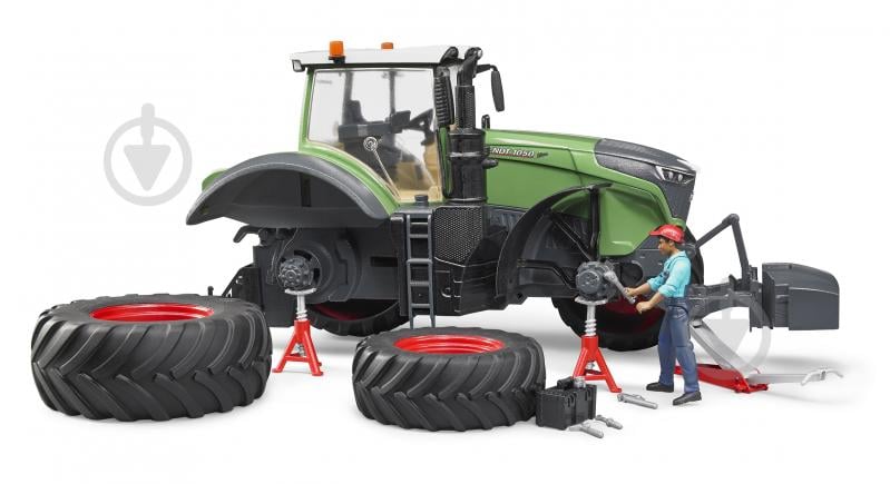 Игрушечный набор Bruder Fendt 1050 Vario с фигуркой и аксессуарами для ремонта 1:16 04041 - фото 3