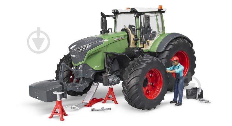 Игрушечный набор Bruder Fendt 1050 Vario с фигуркой и аксессуарами для ремонта 1:16 04041 - фото 2