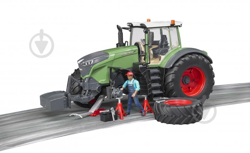 Игрушечный набор Bruder Fendt 1050 Vario с фигуркой и аксессуарами для ремонта 1:16 04041 - фото 4