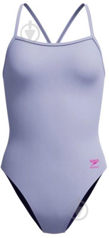 Купальник Speedo SOLID V-BACK 1PC 8-004773002 р.M фиолетовый - фото 1