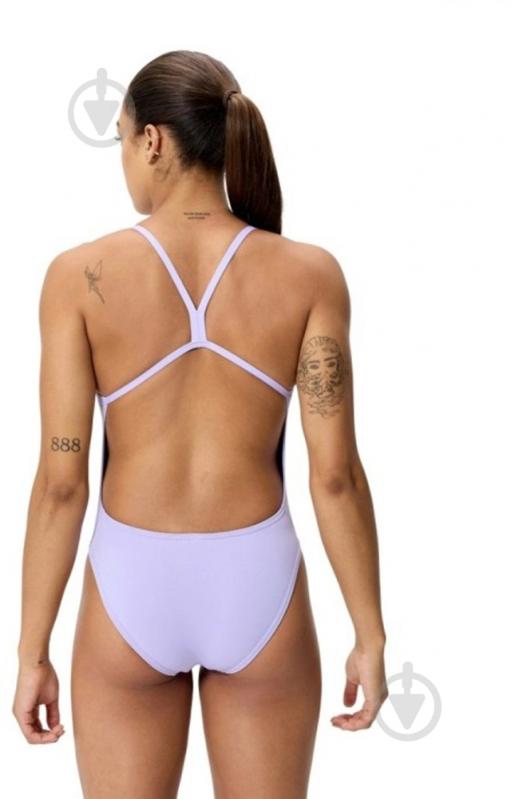 Купальник Speedo SOLID V-BACK 1PC 8-004773002 р.M фиолетовый - фото 8