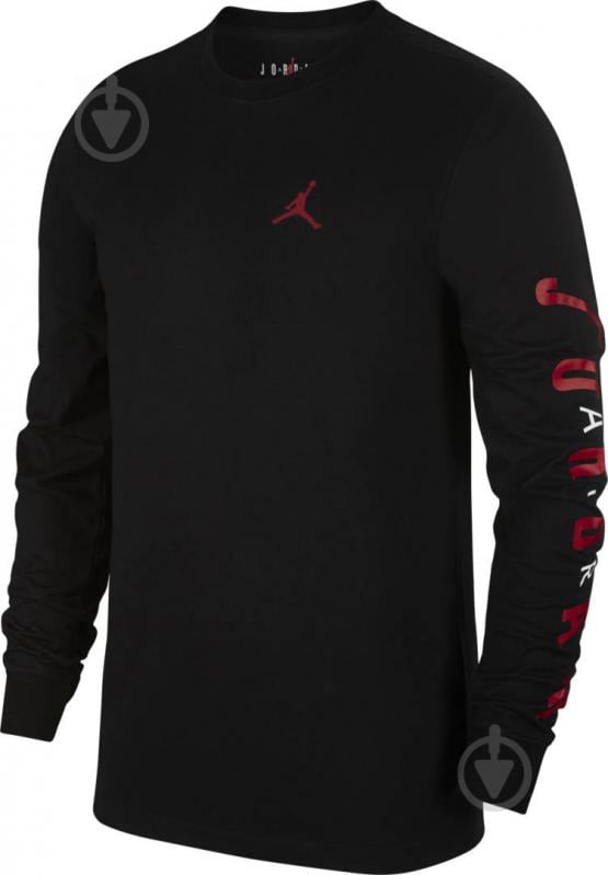 Футболка Jordan M J AIR JORDAN SWERVE WM TEE CD5509-010 р.M черный - фото 1