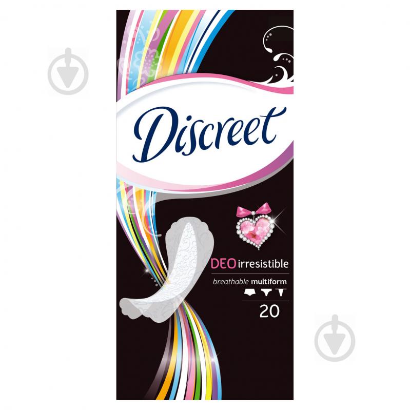 Прокладки щоденні Discreet Deo Irresistible multiform normal 20 шт. - фото 2