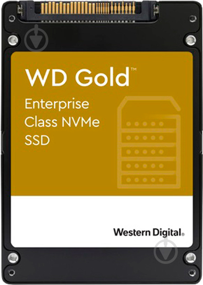 SSD-накопитель Western Digital GOLD Enterprise Class 1920GB U.2 PCI Express 3.1 x4 3D TLC (WDS192T1D0D) - фото 2