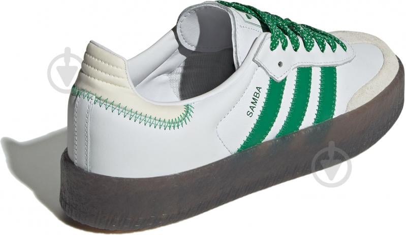 Кроссовки женские демисезонные Adidas SAMBAE W IE9105 р.38 2/3 белые - фото 4